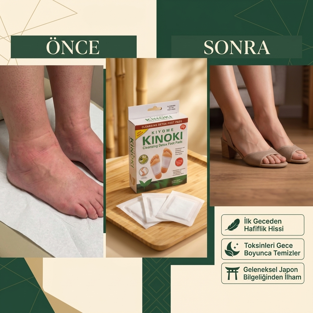Kinoki Organik Arındırma Detoks Bantları